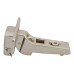 Blum CLIP Cabinet Hinge - 100° - Sprung - Half Overlay - Zinc Plated - Pair