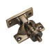 Exel Brighton Screw Pattern Sash Window Fastener - 58 x 22mm - Antique Brass