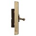 Knightsbridge 10AX 1 Gang Intermediate Toggle Light Switch - Antique Brass