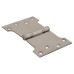 Parliament Hinge - 102 x 152 x 3mm - Satin Stainless Steel - Pair