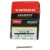 TIMCO Velocity Pozi Countersunk Wood Screws - 3.5 x 40mm - Yellow Zinc - Pack of 200