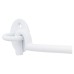 Exel Cabin Hook & Eye - 200mm Length - White Iron