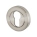 Excel Escutcheon - 52mm Diameter - Euro - Satin Nickel