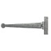 Olde Forge Door Tee Hinge - 305 x 114mm - Pewter - Pair
