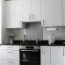 Exel Aluminium Kitchen Splashback - 900 x 750mm - Gloss Silver