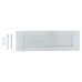 Letter Plate - 306 x 100mm - Satin Chrome