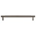 Alexander & Wilks Brunel 12mm Knurled T-Bar Cabinet Pull Handle - 192mm Centres - PVD Dark Bronze