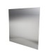 Exel Stainless Steel Kick Plate - Half Door Panel - 760 x 760 x 1.2mm - 8 Screw Holes - Satin