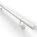 Rothley 40mm Handrail Banister Staircase Rail Support Kit - 3600mm Length - Matt White Rothley 40mm Handrail Banister Staircase Rail Support Kit - 3600mm Length - Matt White