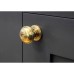From The Anvil Prestbury Round Cabinet Knob - 32mm Diameter - Antique Brass