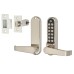 Borg BL5401 Easicode Pro Code Push Button Code Lock and Tubular Latch - Stainless Steel