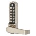 Borg BL5401 Easicode Pro Code Push Button Code Lock and Tubular Latch - Stainless Steel