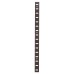 Exel Flat Bookcase Strip - 1829 x 19mm - Brown