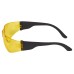 Blackrock Safety Spectacle With Anti-Scratch Lens - EN166 - Amber