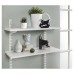 Exel Twin Slot Shelf Wall Upright - 1500mm Length - Black