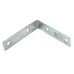 Corner Angle Bracket - 50 x 50 x 15mm - Zinc Plated - Pack of 10