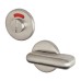 Exel Disabled Bathroom Turn & Release - Suit 8mm Spindle - 53mm Diameter - Satin Stainless Steel