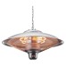Forum Zink Marl IP34 Ceiling Pendant Patio Heater with Remote Control - 2000W