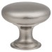 Exel Domed Round Cabinet Knob - 28mm Diameter - Satin Chrome