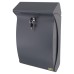 Burg Wachter Swing Plastic Postbox - 419 x 271 x 129mm - Anthracite Grey