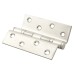 Rebated Storm Proof Casement Window/Door Hinge - 100 x 3mm - Stainless Steel - Pair