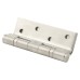 Rebated Storm Proof Casement Window/Door Hinge - 100 x 3mm - Stainless Steel - Pair