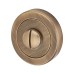 Hampstead Bathroom Turn & Release - 48mm Diameter - Antique Brass