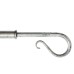 Olde Forge Shepherd's Crook Curtain Finials - Pewter