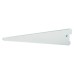 Exel Twin Slot Shelf Bracket - 270mm Length - White