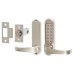 Codelocks CL510 Push Button Code Lock and Tubular Latch - Stainless Steel