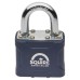 Squire Stronglock Laminated Steel Open Shackle Padlock - 44mm Body - 20 x 20mm Shackle - Blue