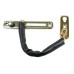 Exel Security Door Chain - 90 x 34mm - Polished Brass