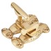 Cupboard Tee Fastener Latch - 70 x 26 x 42mm - Polished Brass Cupboard Tee Fastener Latch - 70 x 26 x 42mm - Polished Brass