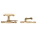 Cupboard Tee Fastener Latch - 70 x 26 x 42mm - Polished Brass Cupboard Tee Fastener Latch - 70 x 26 x 42mm - Polished Brass