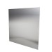 Exel Stainless Steel Kick Plate - Half Door Panel - 838 x 838 x 1.2mm - 8 Screw Holes - Satin