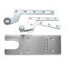 GEZE TS550NV Accessory Pack - Single Action - Satin Stainless Steel