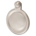 Hampstead Victorian Covered Escutcheon - 32mm Diameter - Keyhole - Satin Nickel