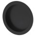 ECLISSE Essentials Round Fire Rated Flush Handle Set - Matt Black