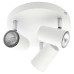 Forum Inlight Harvey 3 Light Circular Ceiling Spotlight - White