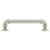 Exel 6mm Pipe Style D-Bar Cabinet Pull Handle - 128mm Centres - Satin Nickel 