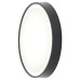 Forum Coast Ripon LED Round Outdoor Bulkhead Light - 310mm - IP65 - 4000K Cool White - Black