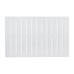 Hit & Miss Vent - 271 x 171mm - 8600mmÂ² Free Air Flow - White Plastic