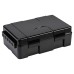 Knightsbridge Waterproof IP55 Electrical Outdoor Box - 334 x 220 x 116mm - Black