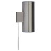 Forum Zink Eldon 2W LED Solar Outdoor Up & Down Wall Light - IP44 - 3000K - Stainless Steel