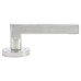 Exel Satin Chrome Door Handles on Round Rose - Sophia Range 
