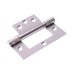 Ball Bearing Flush Door Hinge - 102 x 74 x 2.5mm - Satin Stainless Steel - Pair