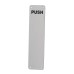 Exel Stainless Steel Finger Plate - Push - 350 x 75 x 1.5mm - Satin