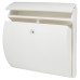 Burg Wachter Classic Plastic Postbox - 375 x 384 x 145mm - White