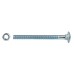 Carriage / Coach Bolt with Nut - M12 x 180mm - Zinc Plated - Pack of 4
