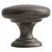 Crofts & Assinder Monmouth Round Cabinet Knob - 38mm Diameter - Black Nickel